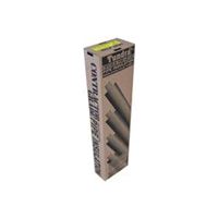 Quick R 52381T Pipe Insulation, 6 ft L, Steel, Charcoal, Pack of 11 