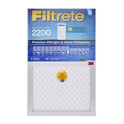 Filtrete S-EA00-4 Smart Air Filter, 20 in L, 16 in W, 13 MERV 4 Pack 
