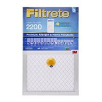 Filtrete S-EA01-4 Smart Air Filter, 25 in L, 16 in W, 13 MERV 4 Pack 