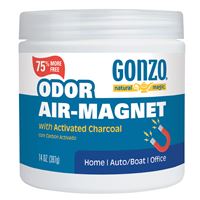 Gonzo 4158 Odor Air Magnet, Floral, 14 oz, Solid 