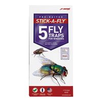 J.T. Eaton Stick-A-Fly 443 Fly Trap, Solid, Petrol, 5, Pack