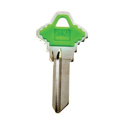 Hy-Ko 13005SC1PG Key Blank, Brass/Plastic, For: Schlage Cabinet, House Locks and Padlocks, Pack of 5 