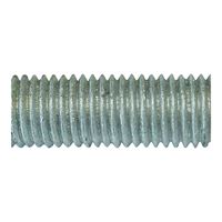 PFC TR-1004 Threaded Rod, 5/8-11 in Thread, 3 ft L, A Grade, Carbon Steel, Galvanized, NC Thread
