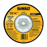 DeWALT DW8437 Grinding Wheel, 7 in Dia, 1/8 in Thick, 5/8-11 in Arbor, 24 Grit, Very Coarse 