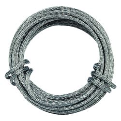 OOK 50123 Picture Hanging Wire, 9 ft L, Galvanized Steel, 30 lb 12 Pack 