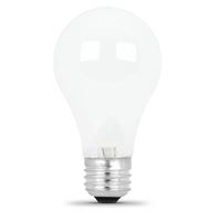 Feit Electric 40A/VS/RP-130 Light Bulb, 40 W, A19 Lamp, E26 Medium Lamp Base, 300 Lumens, 5000 hr Average Life 24 Pack