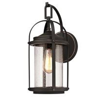 Westinghouse Grandview Series 6339300 Wall Light Fixture, 1-Lamp, Incandescent, LED Lamp, Metal Fixture 