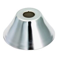 Plumb Pak PP94PC Bath Flange, 3-3/4 in OD, For: 1/2 in Pipes, Chrome 