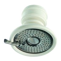 Danco 81072 Faucet Aerator, 55/64-27 Female, Rubber, 2.2 gpm 