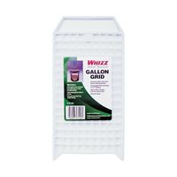Whizz 57100 Bucket Grid, Plastic, White, For: Whizz 2 in and 4 in Rollers, 1 gal Can 10 Pack 