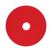 NORTH AMERICAN PAPER 424514 Buff Pad, Red 5 Pack