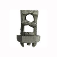 nVent ERICO ESBP350 Split Bolt Connector, 3/0 Wire, Silicone Bronze Alloy, Tin-Coated