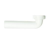 Plumb Pak PP101AW Waste Arm, 1-1/2 in, Direct-Connect, Plastic, White 