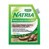 NATRIA 706190A Snail and Slug Killer, Granular, Spreader Application, 1.5 lb Bag 