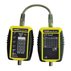 Sperry Instruments Cable-Test Series TT64202 Cable Tester, Black/Yellow 