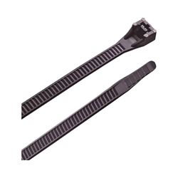 GB 46-448UVB Cable Tie, 6/6 Nylon, Black 