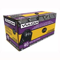 Vulcan FG-03812-11 Trash Bag, 33 gal, Black 