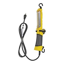 PowerZone ORTLLED48606 Drop Light, 120 V, 6 ft L Cord, Yellow 