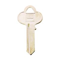 Hy-Ko 11010CO3 Key Blank, Brass, Nickel, For: Corbin Russwin Cabinet, House Locks and Padlocks, Pack of 10 