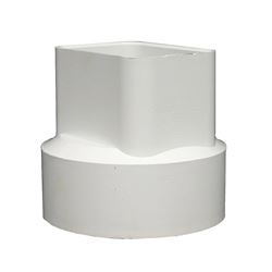 ADS 0482TW Downspout Adapter, HDPE 