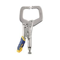 Irwin 17T C-Clamp, 300 lb Clamping, 2-1/8 in Max Opening Size, 1-1/2 in D Throat, Steel Body