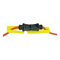 PowerZone ORCACDL01 Cord Lock, Black & Yellow 