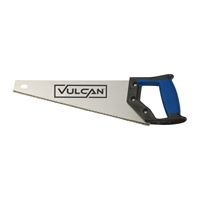 Vulcan JL-K11741 Handsaw, 14 in L Blade, 7 TPI TPI, Steel Blade, Soft Grip Handle, Plastic Handle 