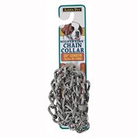 Aspenpet Mighty Link 82430 Choke Chain Dog Collar, Twist Link, 4 mm Chain, 30 in L Collar, Welded Steel 