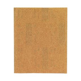 NORTON 07660701579 Sanding Sheet, 11 in L, 9 in W, Very Fine, 220 Grit, Garnet Abrasive, Paper Backing