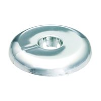 Plumb Pak PP811-12 Floor and Ceiling Plate, 4-3/4 in OD, For: 1-1/2 in Pipes, Plastic, Chrome 