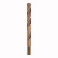 Milwaukee RED HELIX 48-89-2326 Drill Bit, 29/64 in Dia, 5.12 in OAL, 3/8 in Dia Shank, 3-Flat, Reduced Shank 