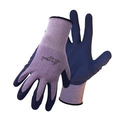 BOSS 8433 Gloves, Womens, One-Size, Knit Wrist Cuff, Spandex Glove, Black/Purple 