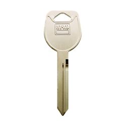 Hy-Ko 11010MIT6 Automotive Key Blank, Brass, Nickel, For: Mitsubishi Vehicle Locks, Pack of 10 