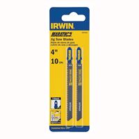 Irwin 3072410D Jig Saw Blade, 4 in L, 10 TPI