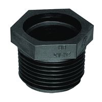 Green Leaf RB112-114P Reducing Pipe Bushing, 1-1/2 x 1-1/4 in, MPT x FPT, Black 