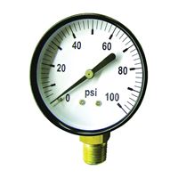 Green Leaf SG 100 1PK Pressure Gauge, Standard 