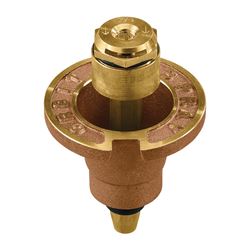 Orbit 54072 Sprinkler Head with Nozzle, 1/2 in Connection, FNPT, 15 ft, Brass, Pack of 25 