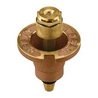 Orbit 54072 Sprinkler Head with Nozzle, 1/2 in Connection, FNPT, 15 ft, Brass 25 Pack 