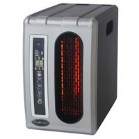 Comfort Glow QDE1320 Furnace Electric Heater, 15 A, 120 V, 1500 W, 5120 Btu, 1000 sq-ft Heating Area, Silver 