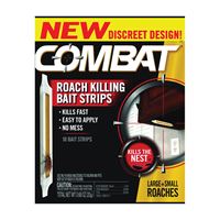 Combat 1695264 Roach Killer Bait Strip, Gel, Characteristic, Pack of 12
