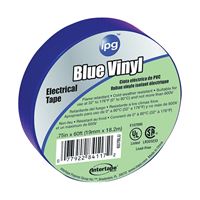 IPG 85831 Electrical Tape, 60 ft L, 3/4 in W, Blue 