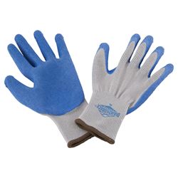 Diamondback GV-SHOWA/XL Gripper Work Gloves, Men & Women, 10-1/4 in L, Knit Liner Cuff, Rubber Latex Coating 
