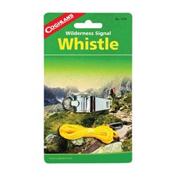 Coghlans 7735 Camp Whistle With Lanyard, Nickel 
