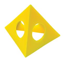 HYDE 43510 Painters Pyramid, Plastic, Yellow 