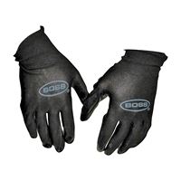 Boss 7850N Protective Gloves, Mens, L, Knit Wrist Cuff, Nitrile Coating, Polyester Glove 