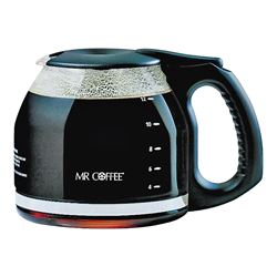 Sunbeam PLD12-RB Coffee Decanter, 12 Cup Capacity, Glass, Black 
