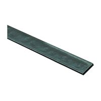 Stanley Hardware 4064BC Series N215-673 Solid Flat, 1-1/2 in W, 48 in L, 1/4 in Thick, Steel, Mill 