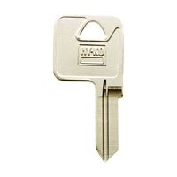 HY-KO 11010TM12 Key Blank, Brass, Nickel, For: Trimark Cabinet, House Locks and Padlocks 10 Pack