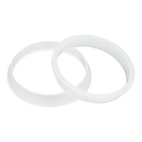 Plumb Pak PP855-19 Faucet Washer, 1-1/2 in, Polyethylene, For: Kitchen and Bath Fixtures, Pack of 5 