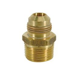 BrassCraft 293M Series FRC11-6 Flare Male Adapter, 3/8 in, Flare x MIP, Rough 